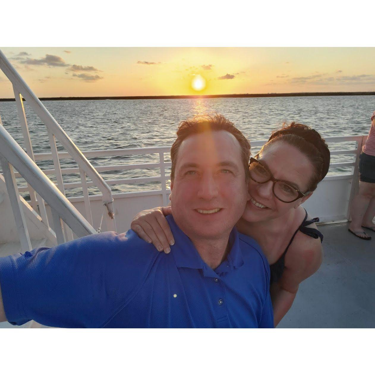 Dolphin watching in Port Aransas