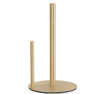 Paper Towel Holder Gold, Premium Stainless Steel Kitchen Roll Dispenser, Countertop Roll Organizer