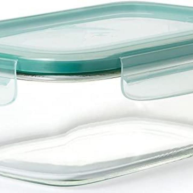 OXO Good Grips 8 Cup Smeart Seal Glass Rectangle Food Storage Container