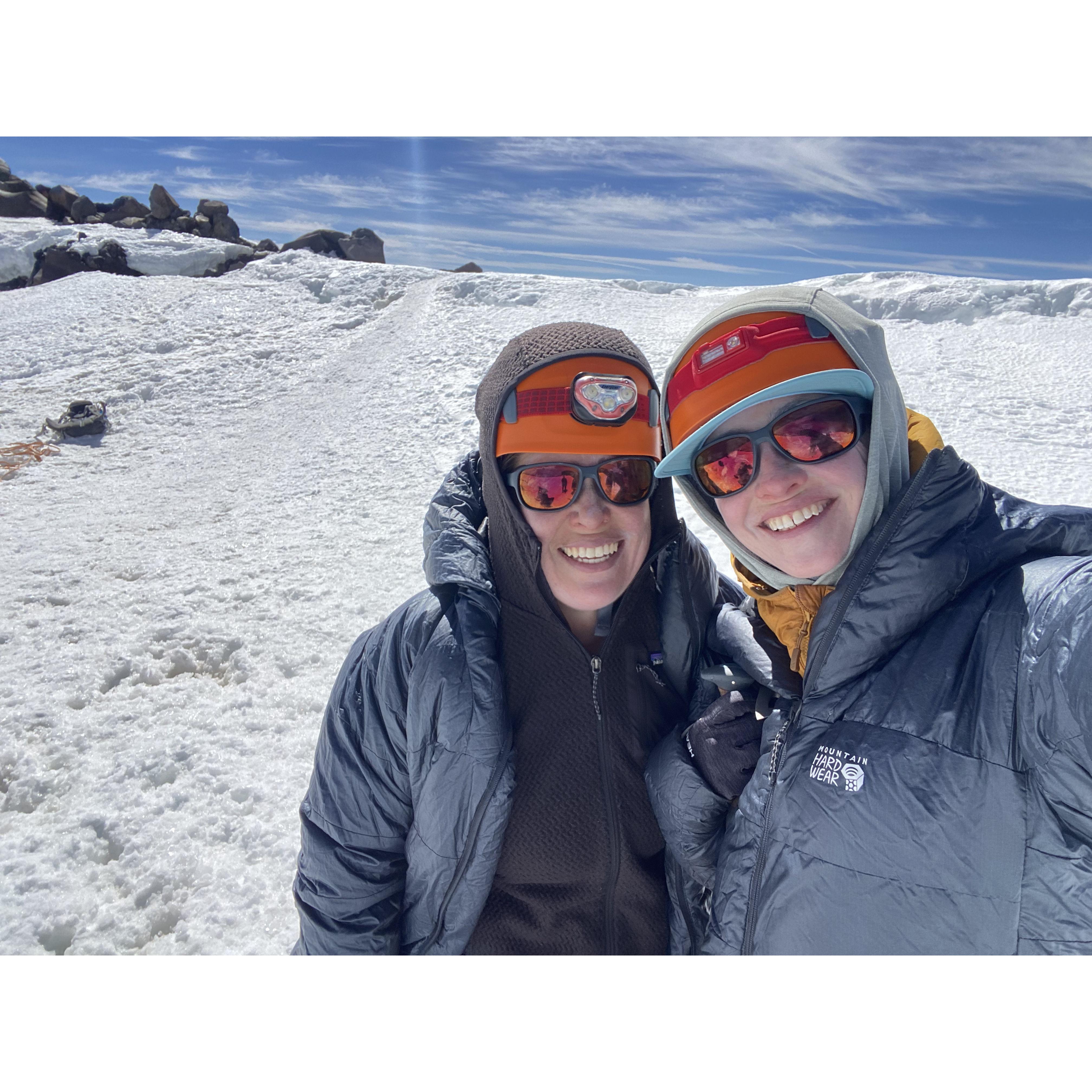 Summit of Mount Tahoma (Mt. Rainier), Seattle