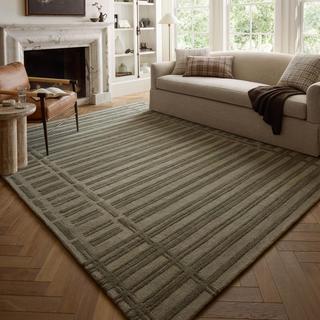 Chris Loves Julia Bradley Stripe Area Rug