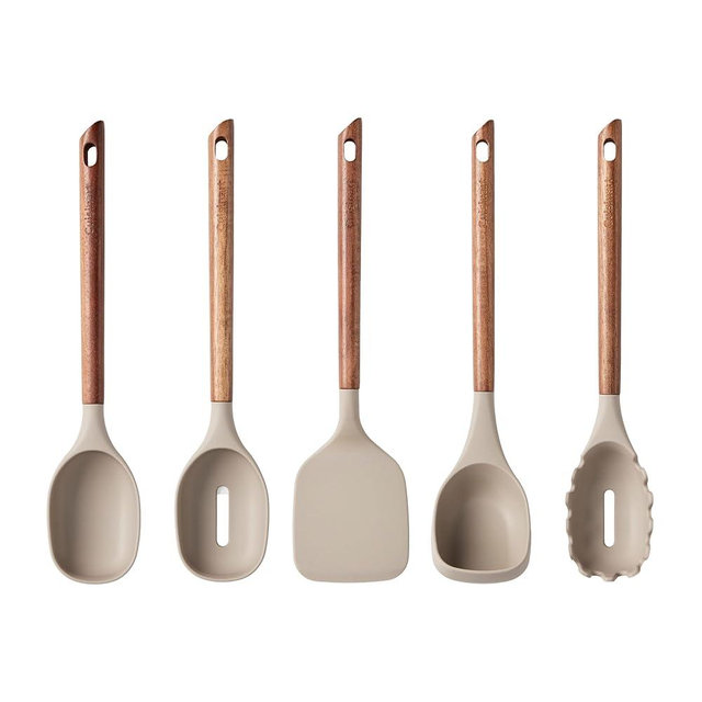 Cuisinart AcaciaFusion Set of 5 Tool Set - Tan