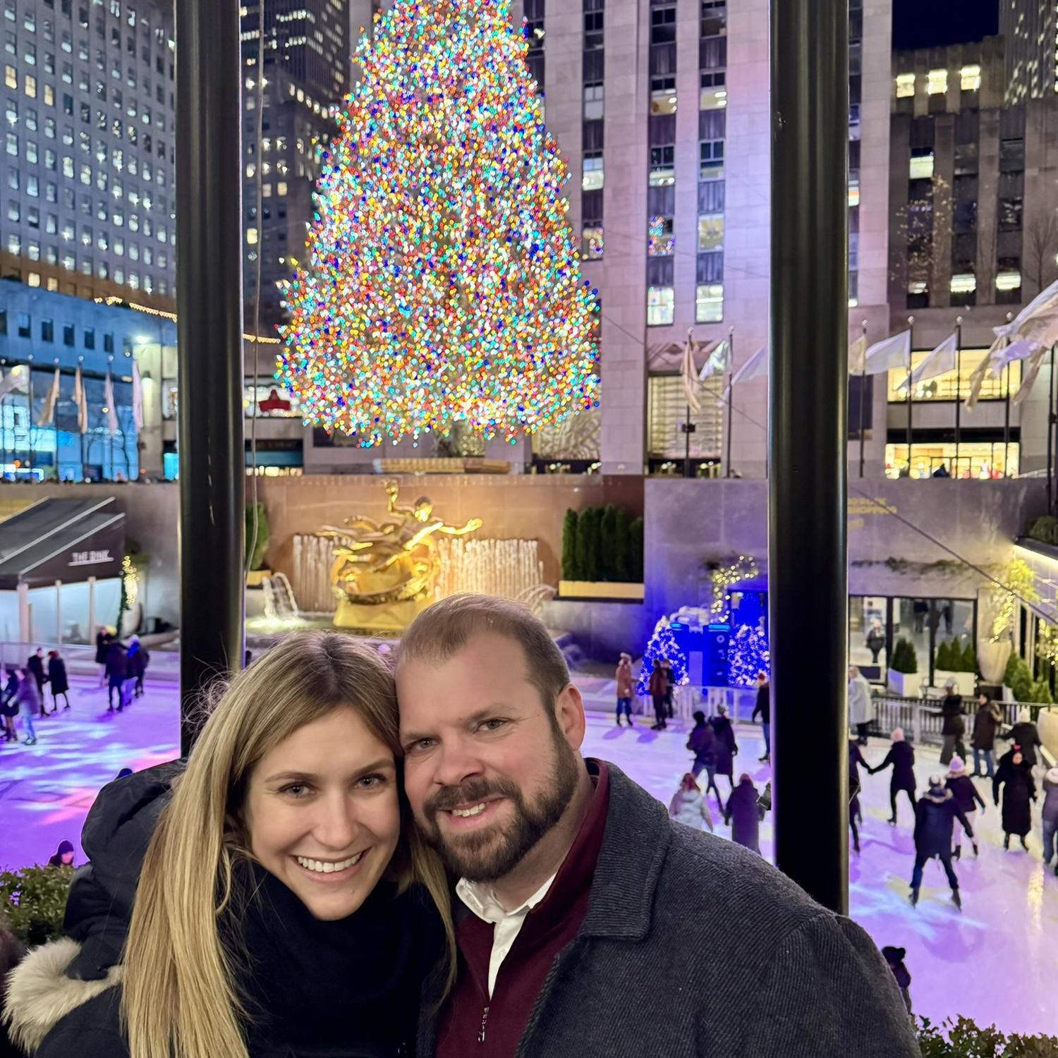 Rockefeller Center. December 2024