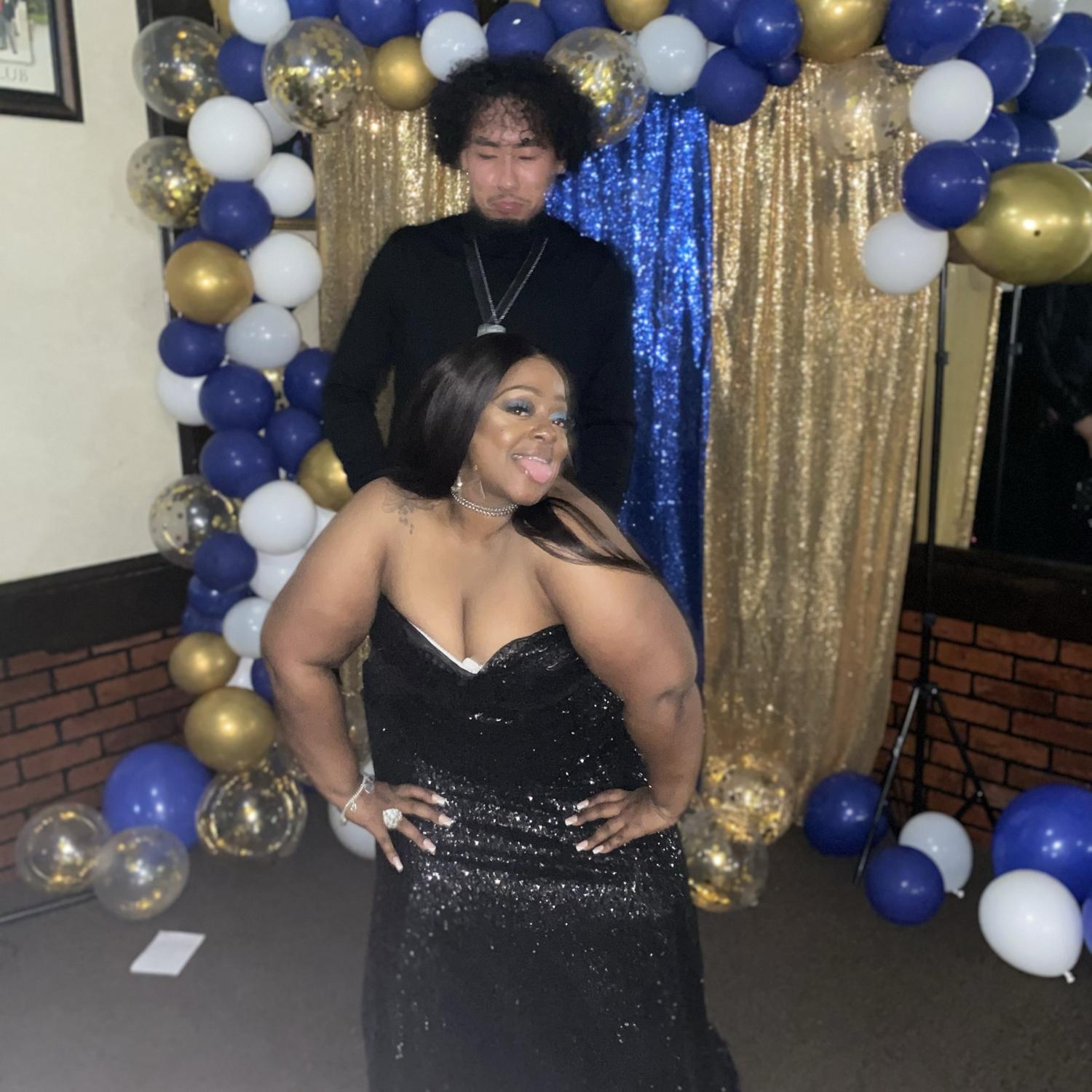 Allona's friend; Dametria had a Gala and we had the time of our lives, so much fun. I am so thankful to experience different things with her.