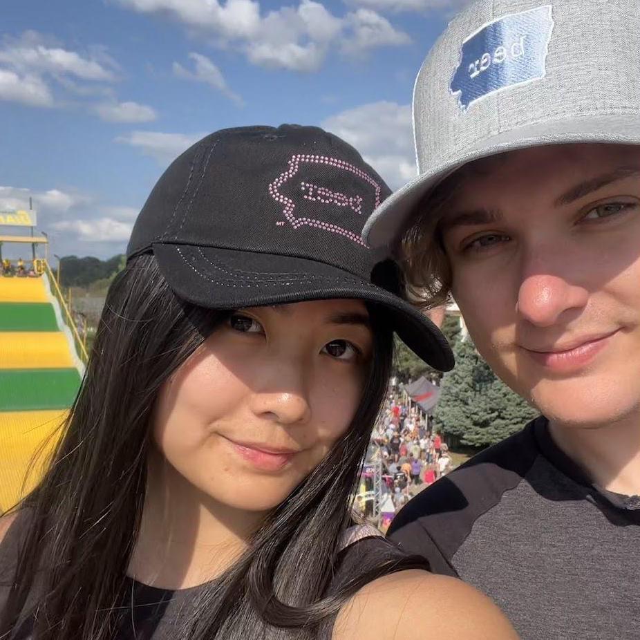 8.10.24 - Back at the Iowa State Fair—this time with Beer hats!