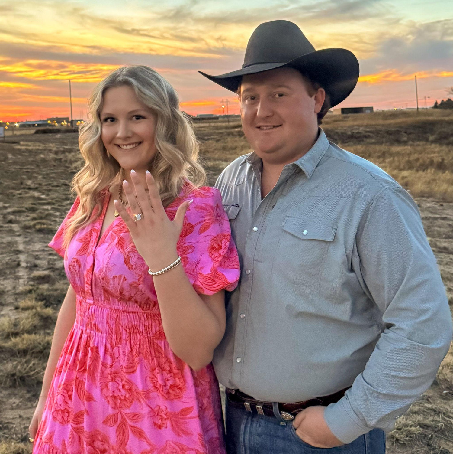 The day after Carson Proposed!