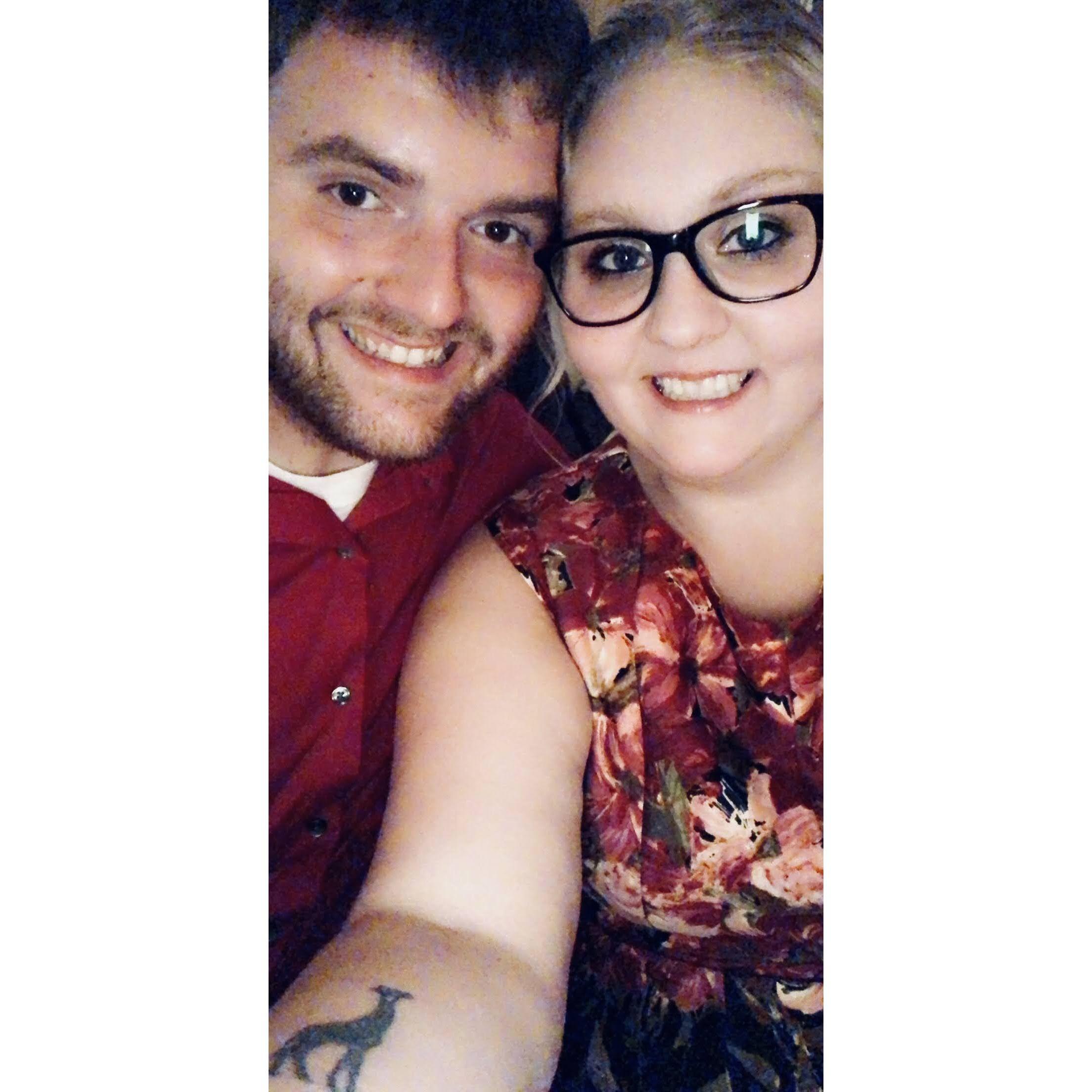 Having fun at the wedding of Brooke's cousin Alyssa. September 2018
