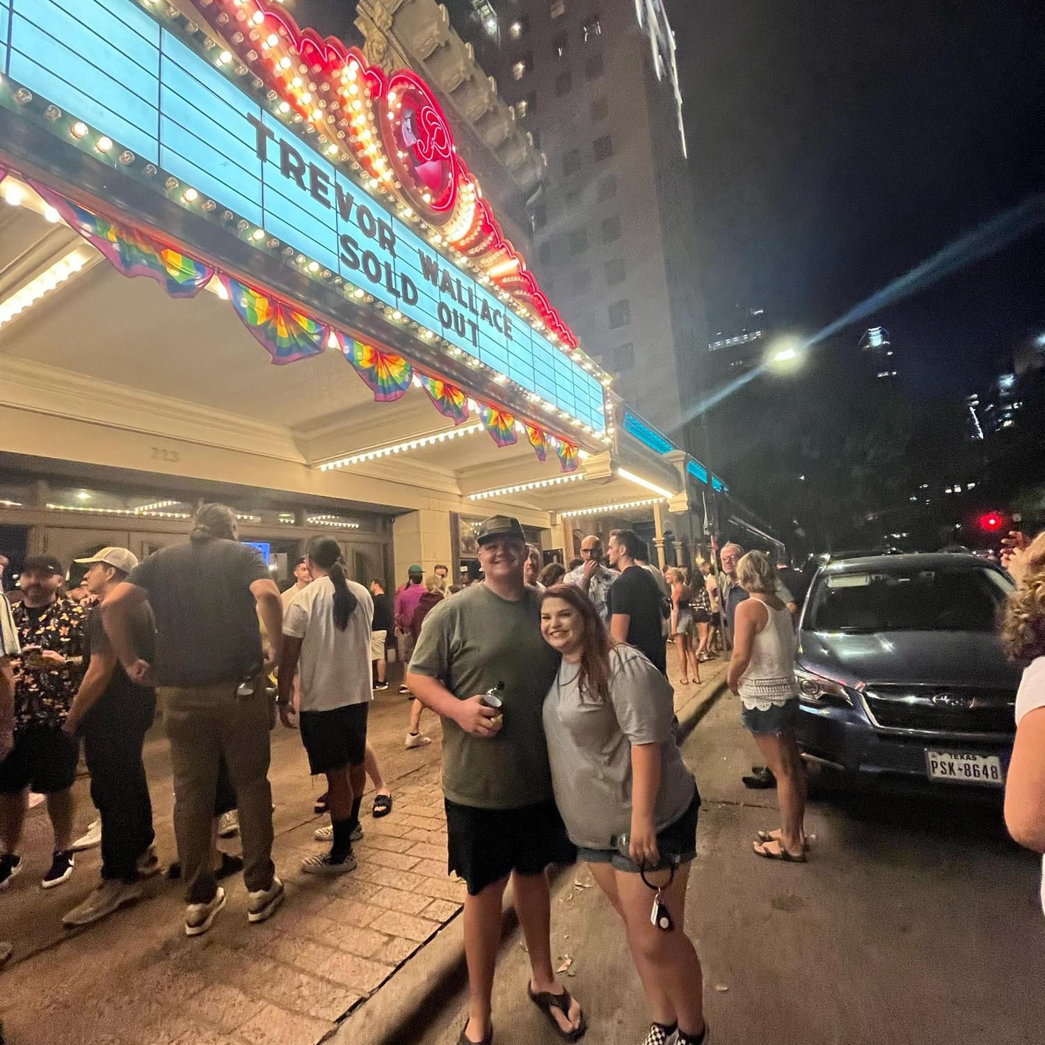 Post comedy show @ the FAMOUS  Paramount Theatre in Austin!!!