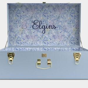 Grand Trunk - Light Blue-Nantucket Bloom-Navy Monogram Elgins