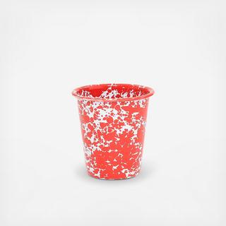 Splatter Enamelware Short Tumbler, Set of 4
