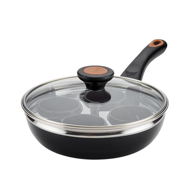 Farberware Glide Copper Ceramic 8" Nonstick Covered Egg Poacher