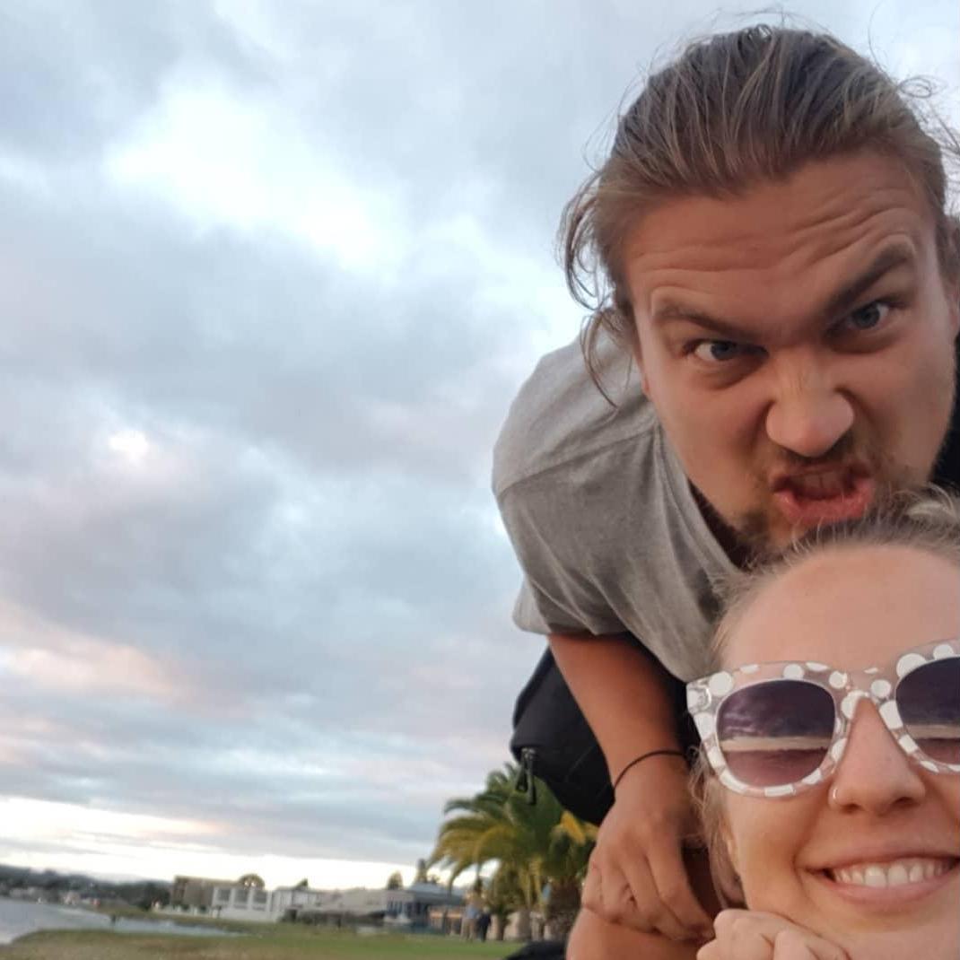 A sunset stop on one of our many late night roadies.