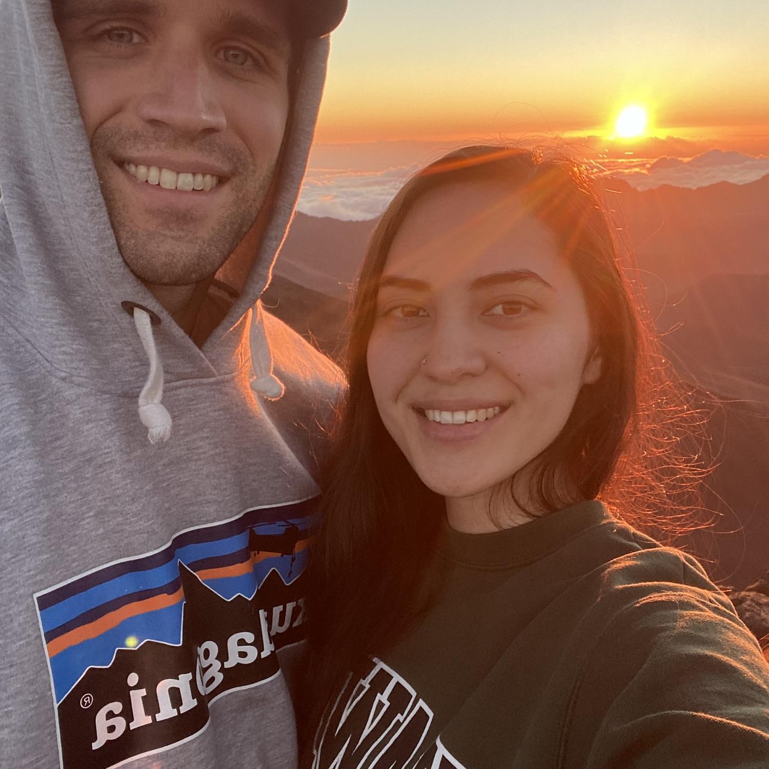 Sunrise at Haleakalā National Park