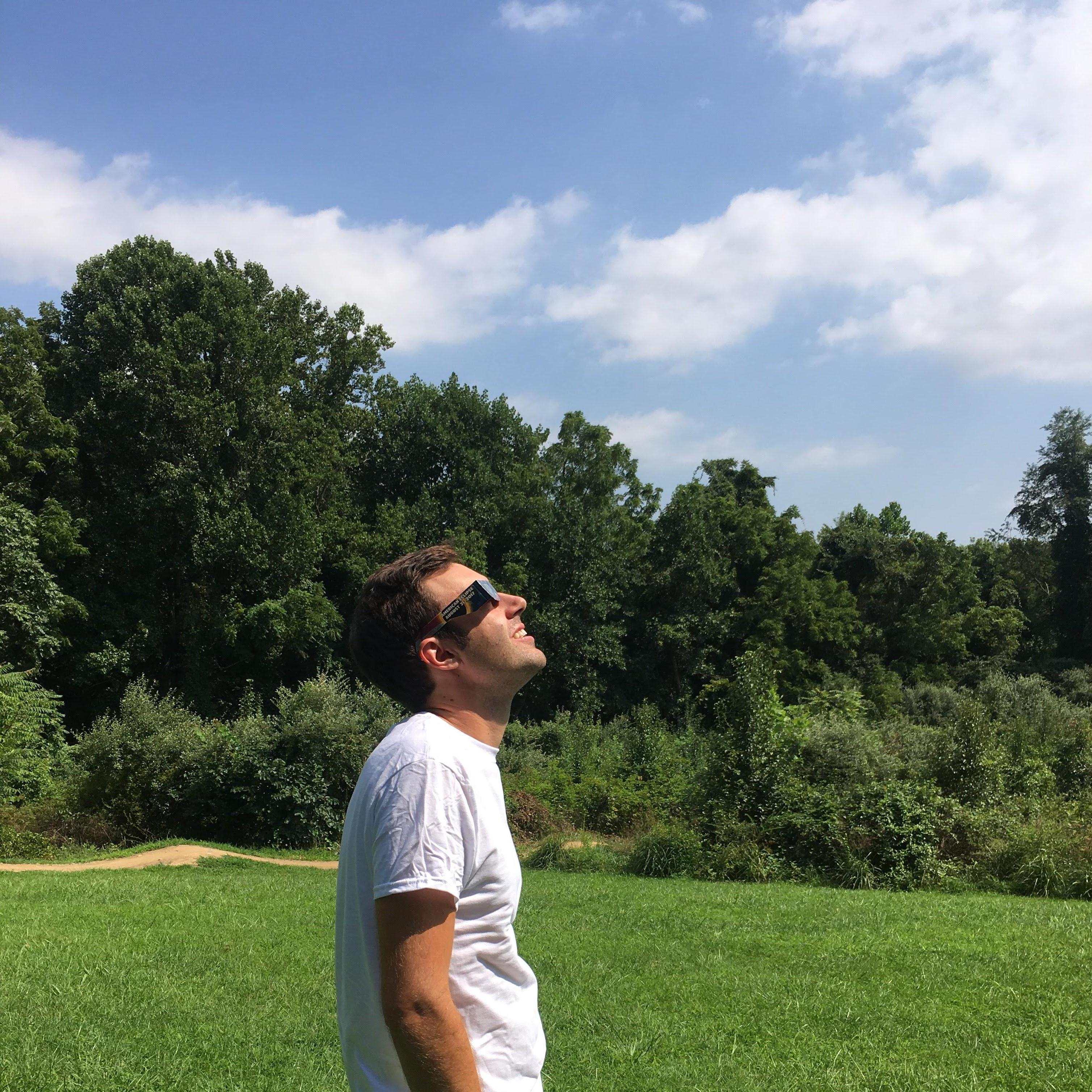 Solar eclipse 2017 in Delaware.