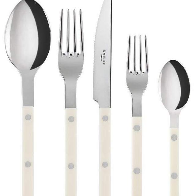 Sabre Flatware Bistrot Stainless Steel Ivory 5pcs Service for 4 (20 pieces)