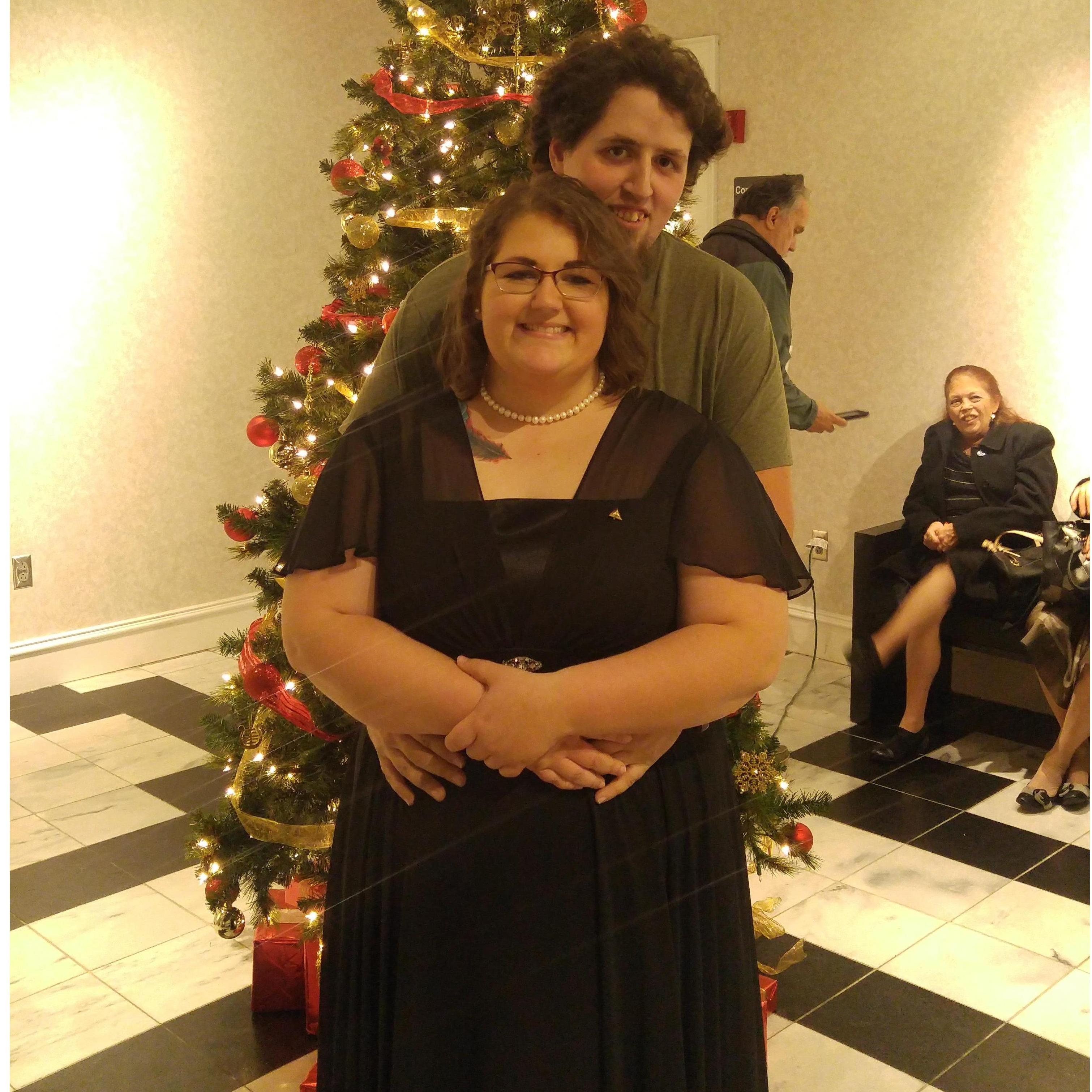 My last set of Christmas concert featuring our crazy "growout" stages