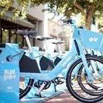 Take a ride on a Blue Bike