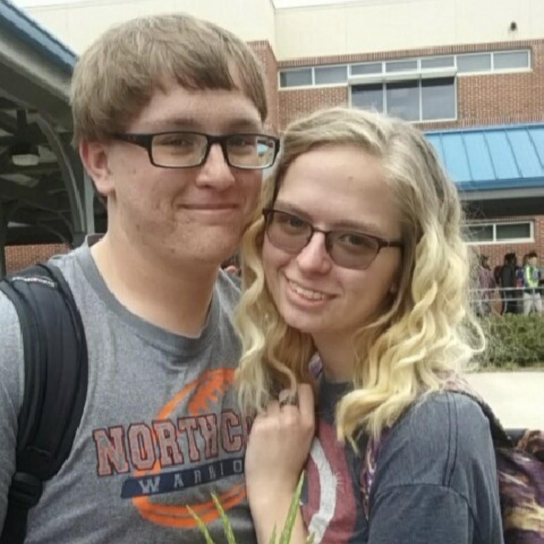 This is a photo from a time in High School.