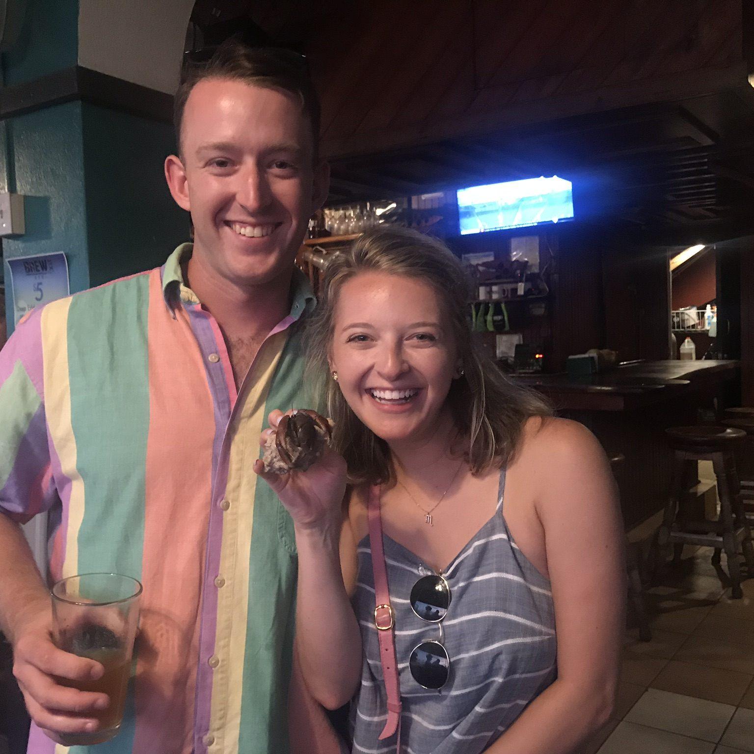 Hermit crab racing in St Croix