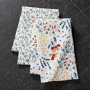 Fleur Dish Towels, Set of 2