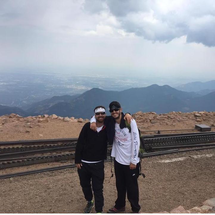 Mike climbed Pikes Peak!