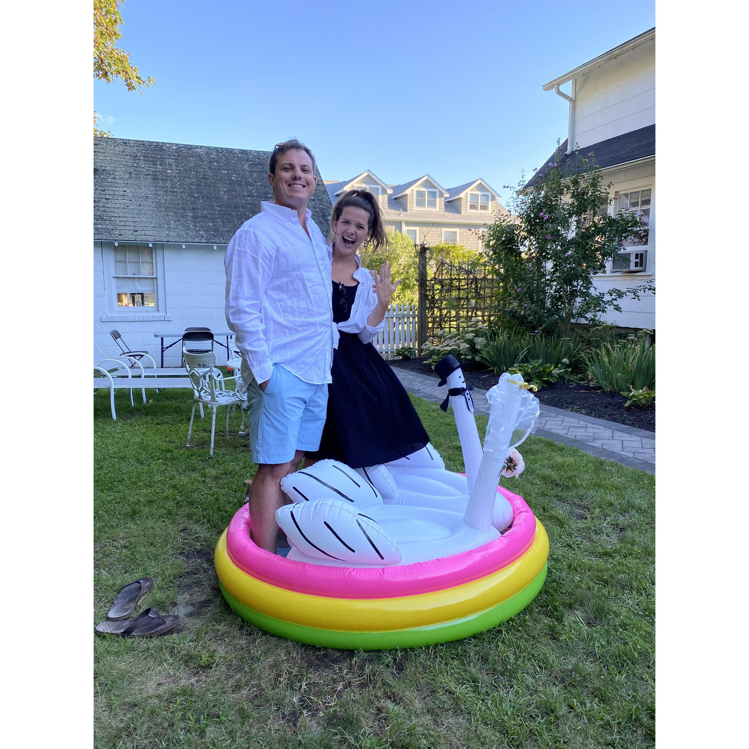 Celebrating the engagement!!