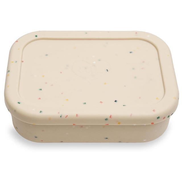 Ullabelle Silicone Bento Box |Portable, Leak Resistant, Food-Grade (Beige)