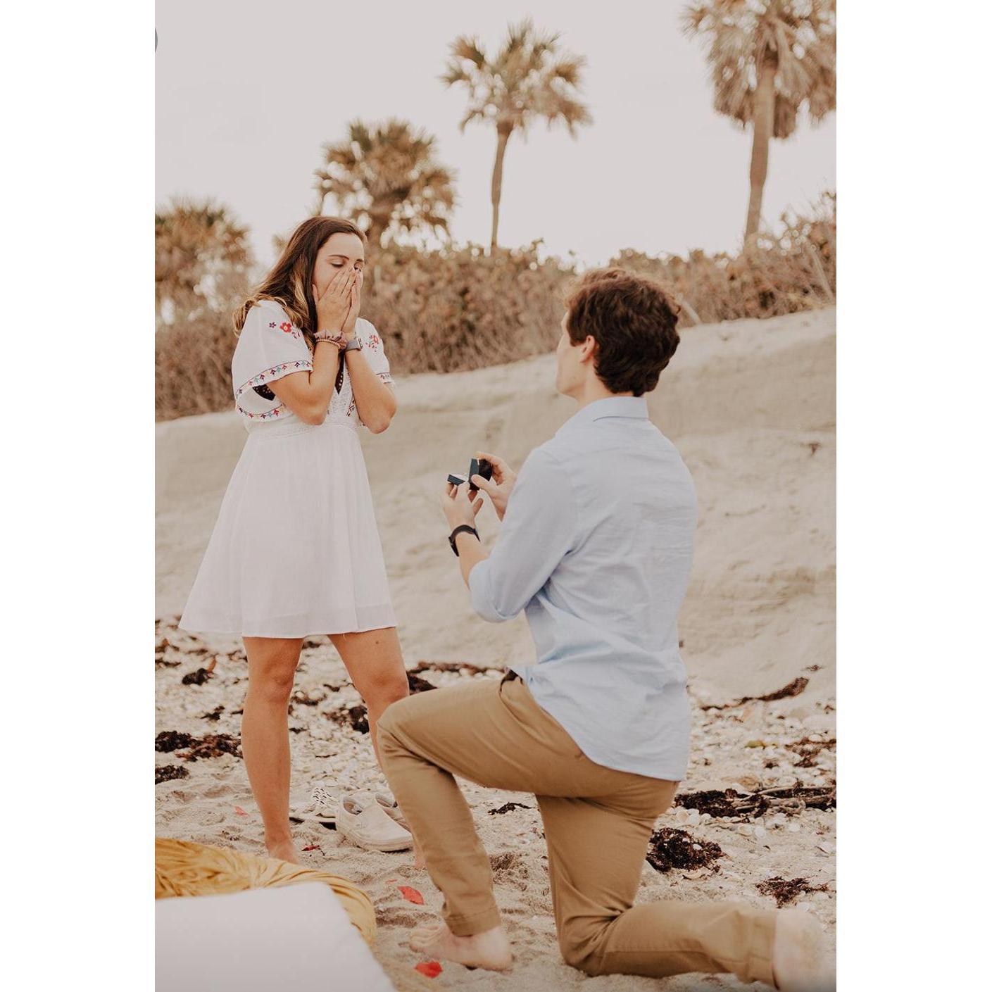 When he proposed