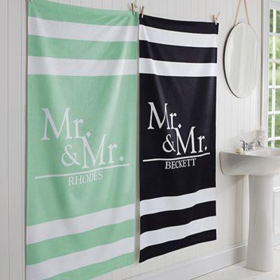 Wedded Pair Bath Towel