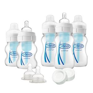 Dr. Brown's Original Wide-Neck Bottle Newborn Feeding Set