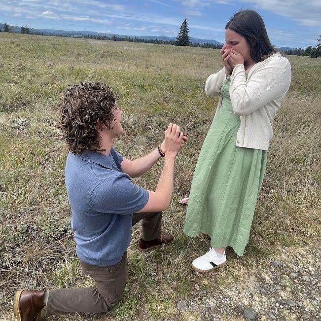 Three Year Anniversary, Sam Proposes in the same place he asked Morgan to be his girlfriend :)