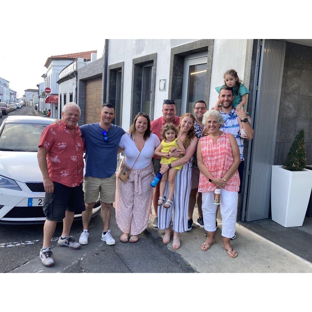 Family photo in Azores!