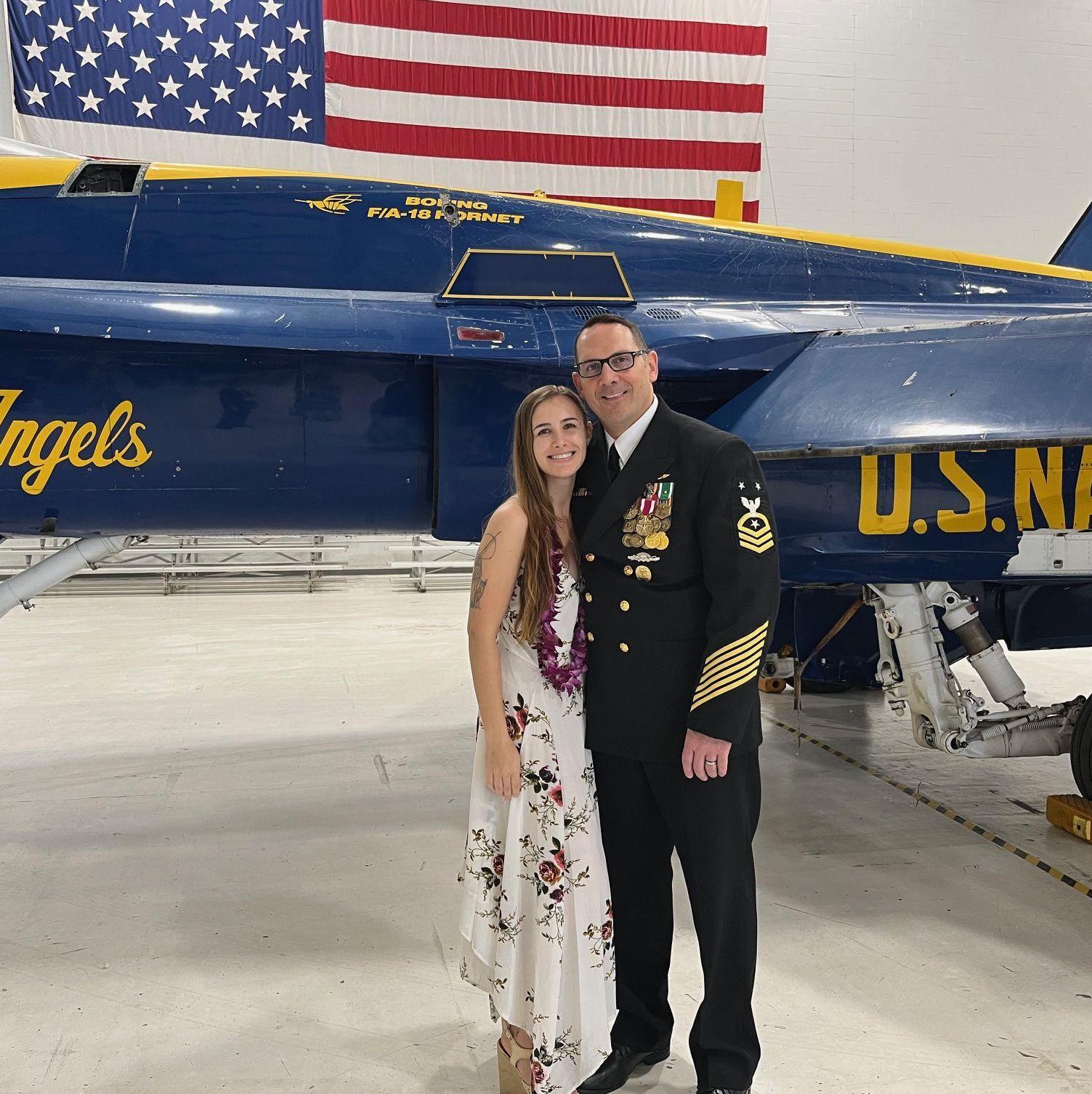 Kaytie and Michael - Michael's Retirement, April 2024