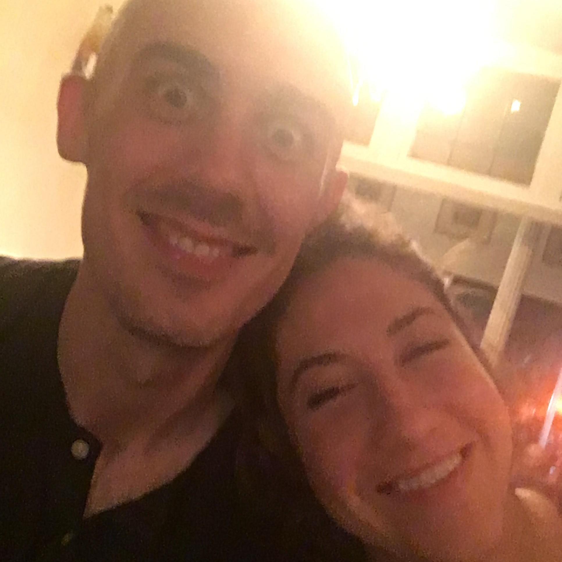 Rob often makes goofy faces when being photographed. Its who he is!