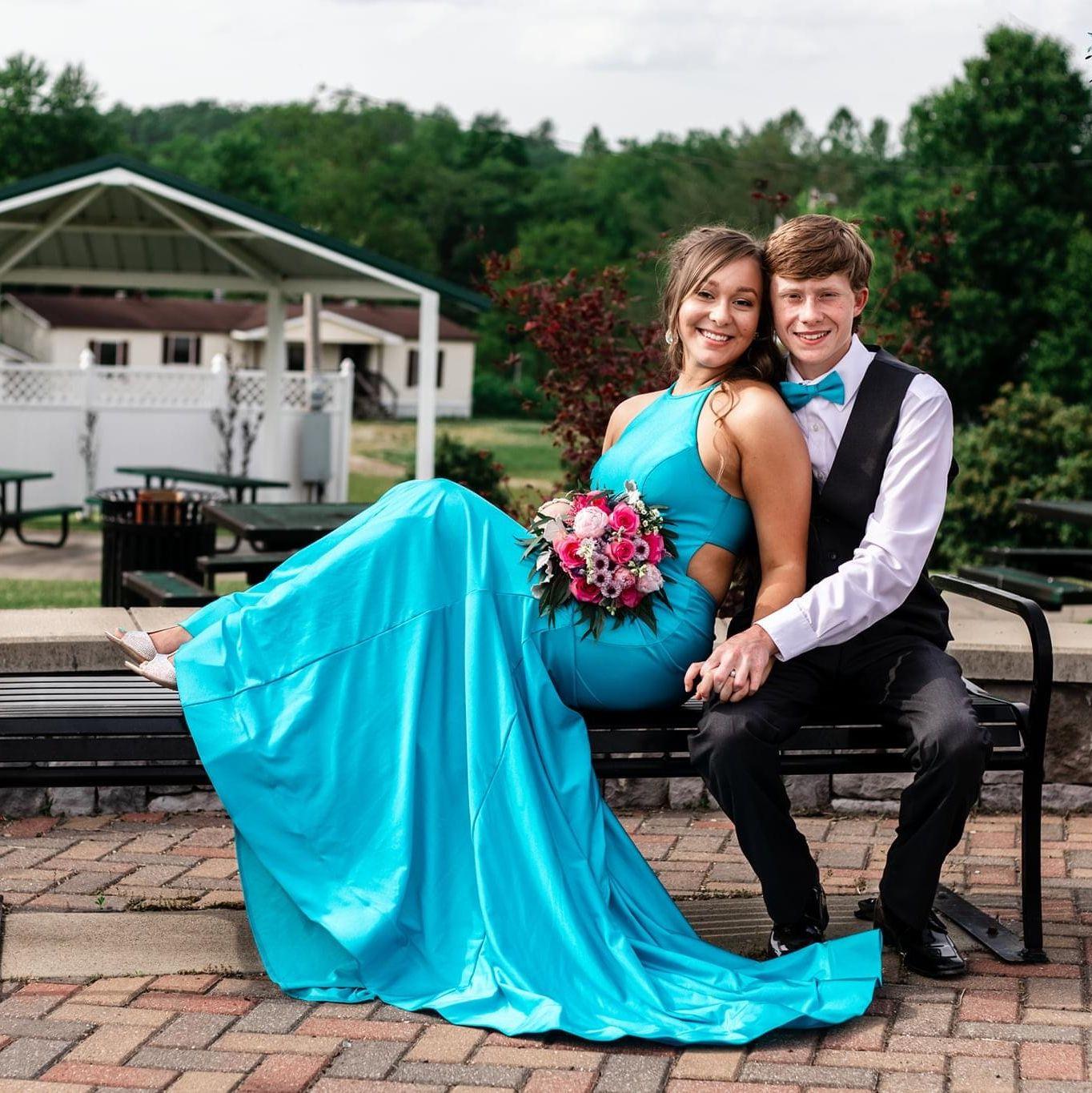 Hallie's senior prom!