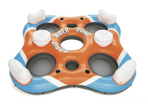 COOLERZ™ 101" x 101" Rapid Rider 4-Person Inflatable Island