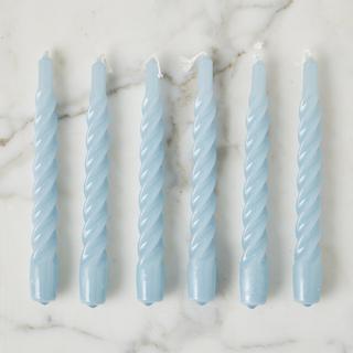 Twisted Taper Candles, Set of 6