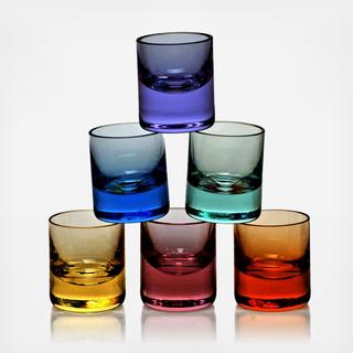 Assorted Shot Glass, Set of 6