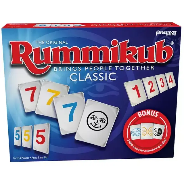 Pressman Rummikub Bonus Edition Game