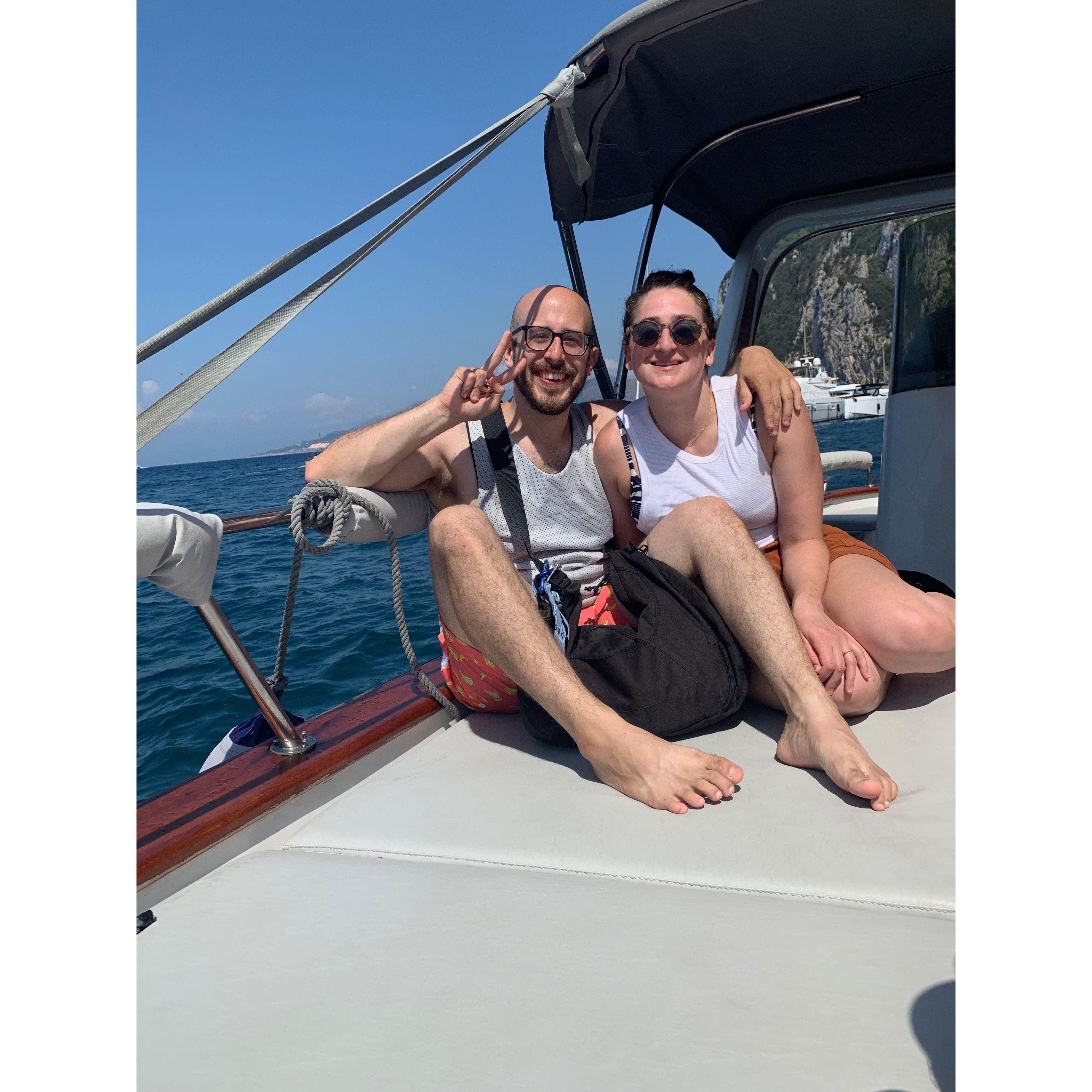 Capri boat rides!