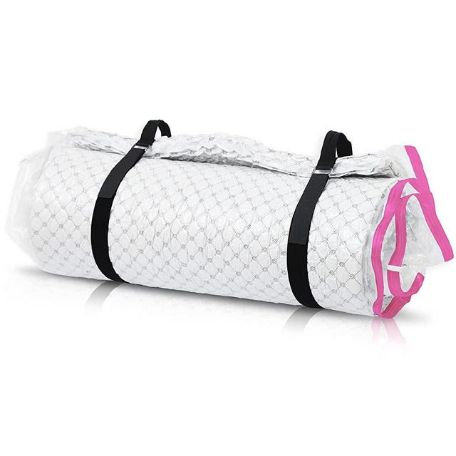 Twin/Twin XL Mattress Vacuum Storage Bag for 10 inches Foam Latex Mattress, Vacuum Seal Mattress Bag for Moving, Storage, and Shipping with 2 Straps