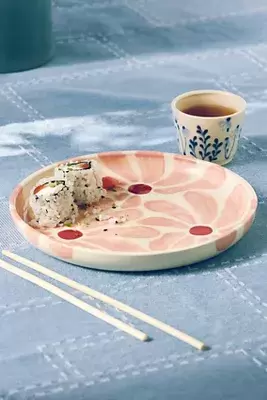 Rise and Shine Ceramic Dessert Plate