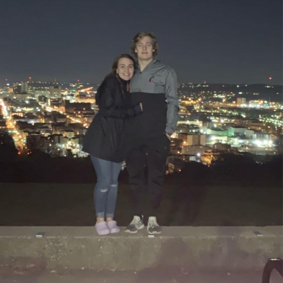 Danny came to vist me at UC and ended up deciding to transfer a few weeks later.