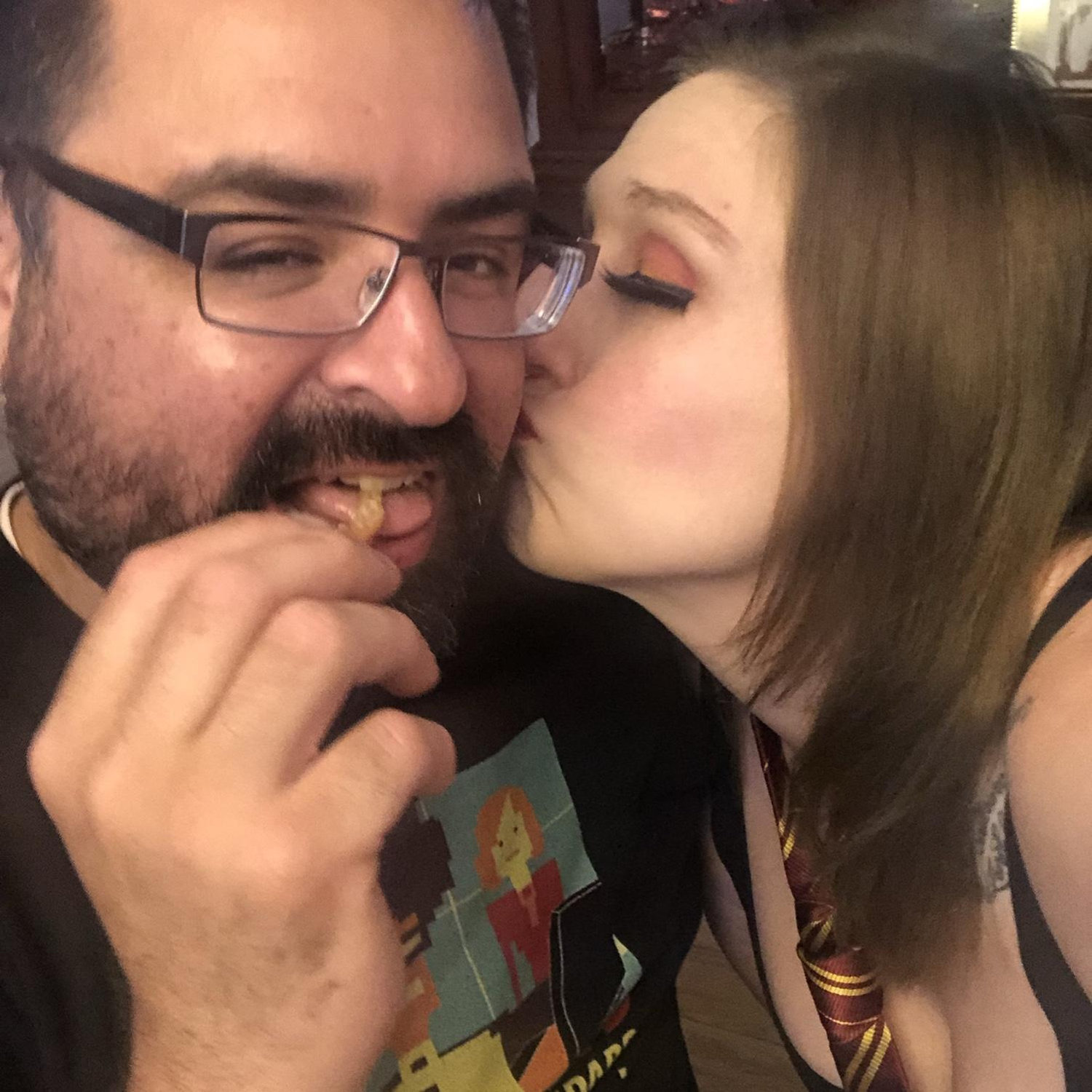 Hannah’s first birthday with Michael. It was Harry Potter themed.