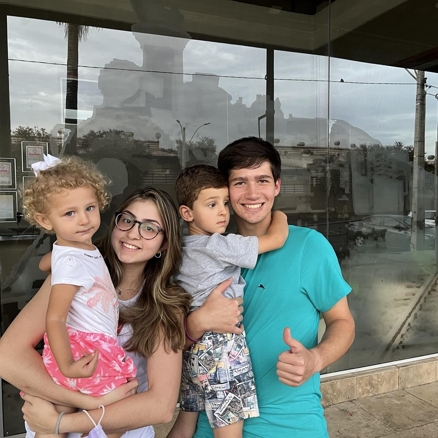Visiting the best cousins in Brasil