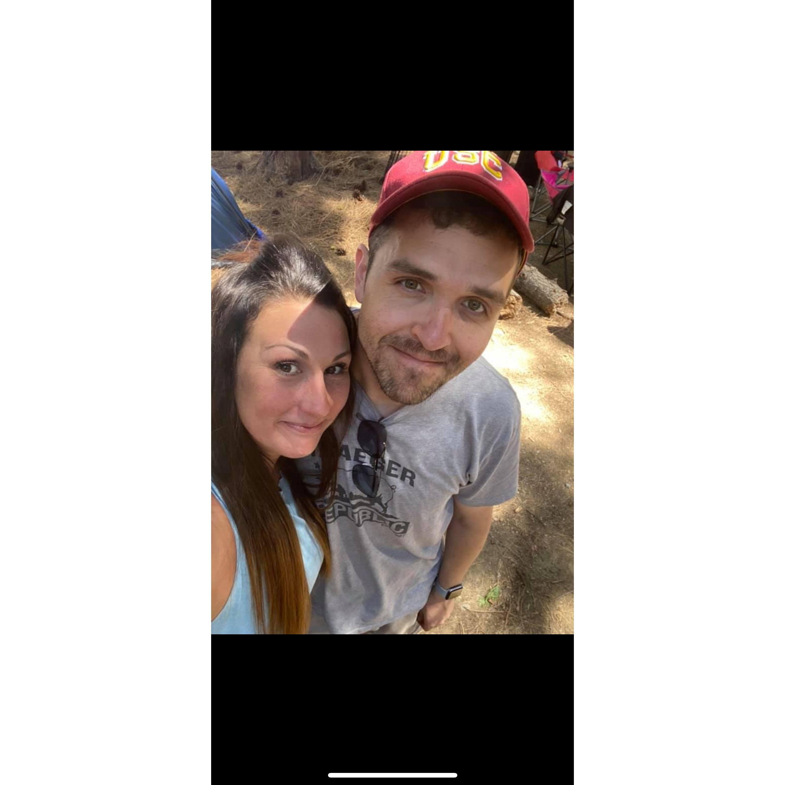 our first camping trip with Addie at Union Valley