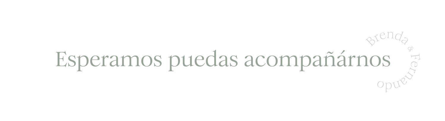 The Wedding Website of Brenda Delgado and Fernando Román