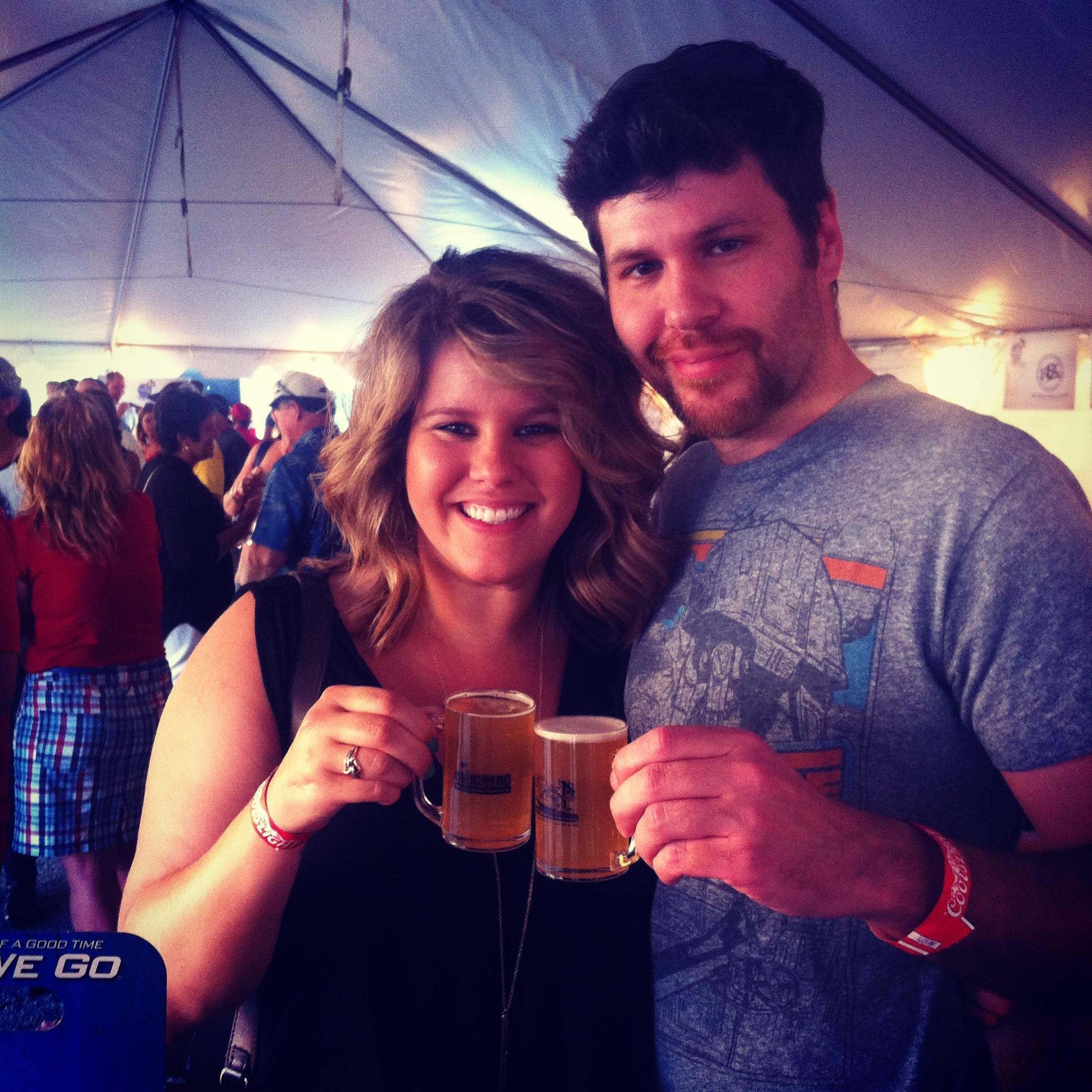 Brew Fest 2013. Our first date-date.