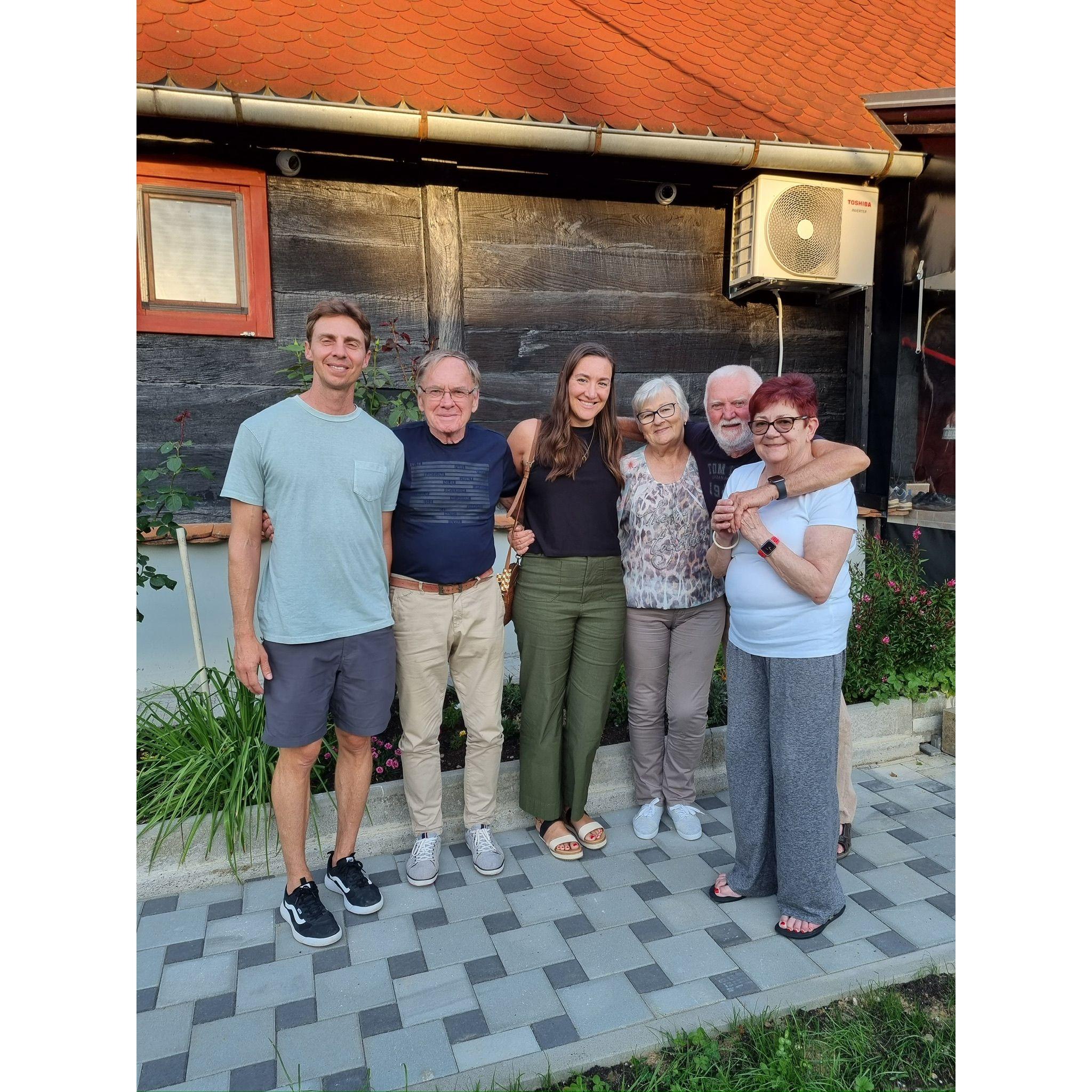 Visiting Megan's Croatia family, 2024