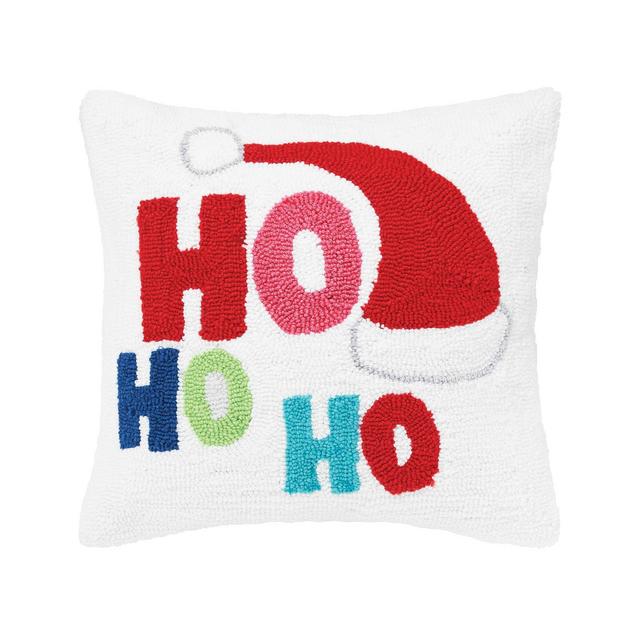 C&F Home Hohoho Hooked Throw Pillow